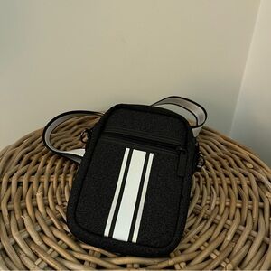 Haute Shore “Casey” Black and White Crossbody Bag